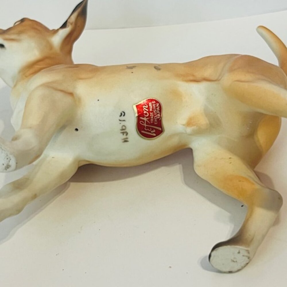 Chihuahua Figurine Puppy Dog Vtg Lefton Porcelain Japan Taco Bell Gift Decor - Picture 4 of 5